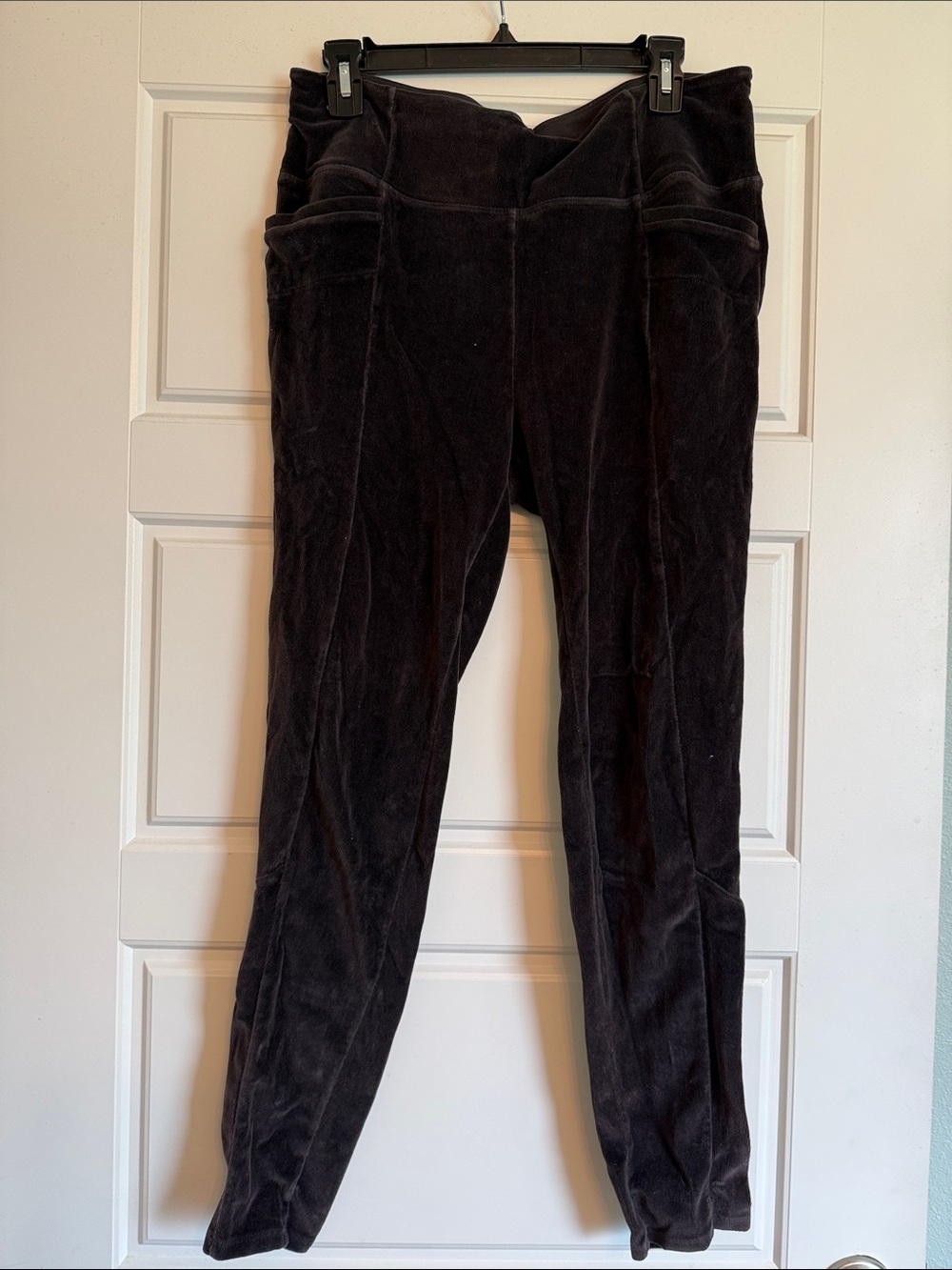 Athleta Velour Leggings with Pockets